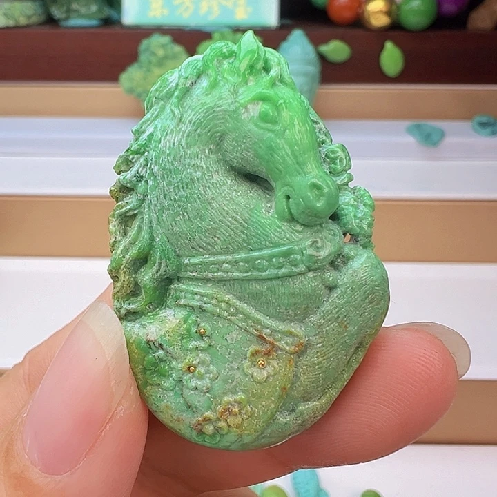 未镶嵌绿松石项链