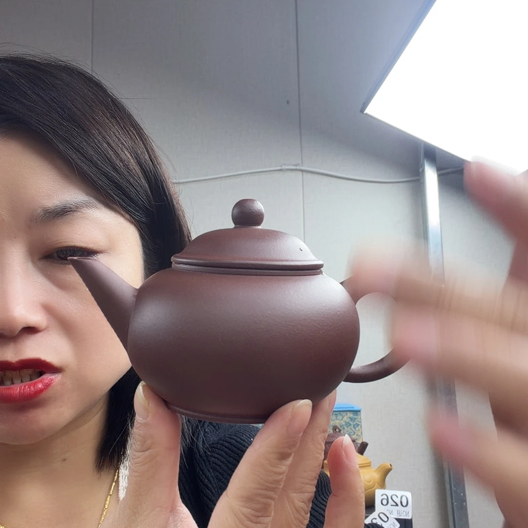 老紫泥210cc水平壶