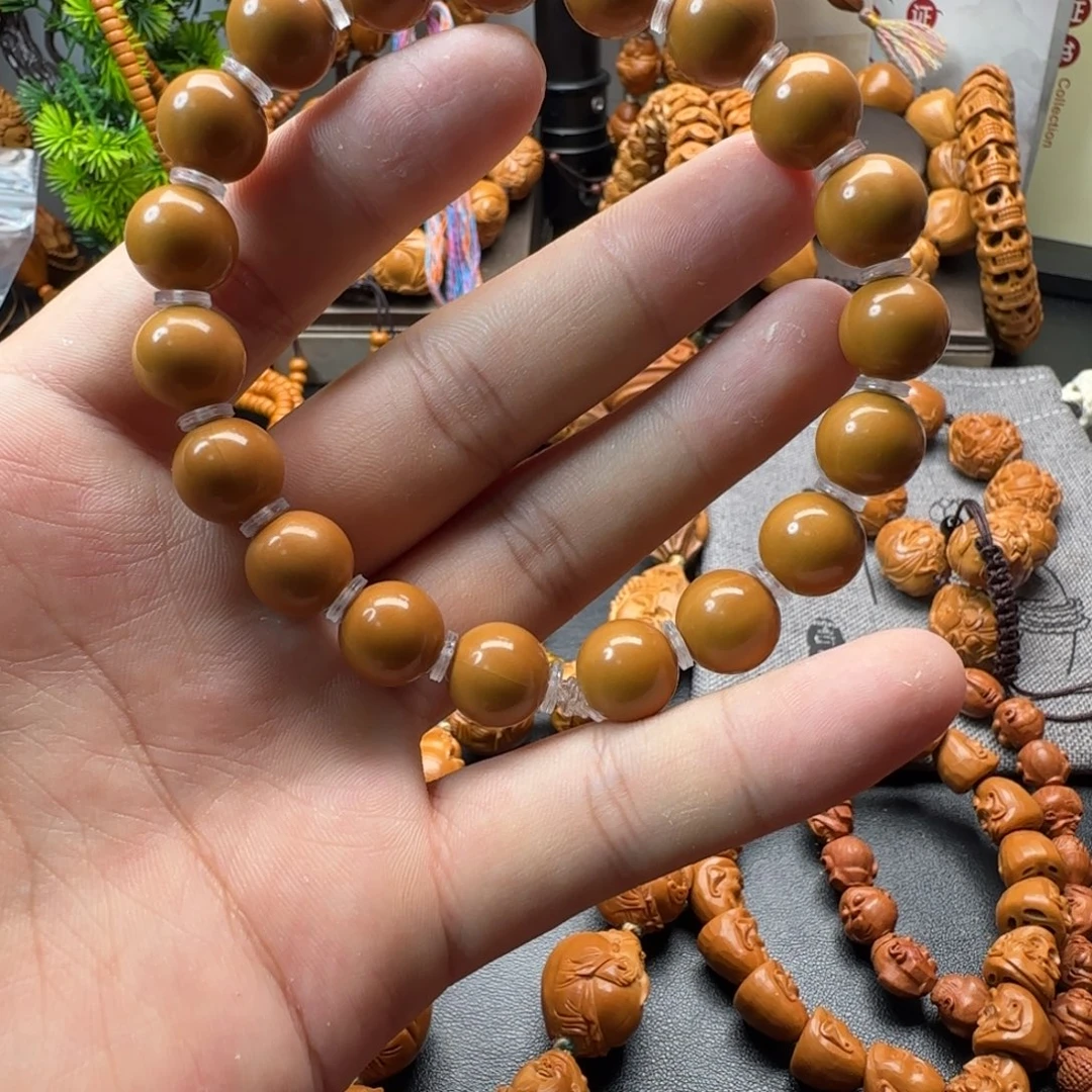 手串/手链橄榄核猴头光珠