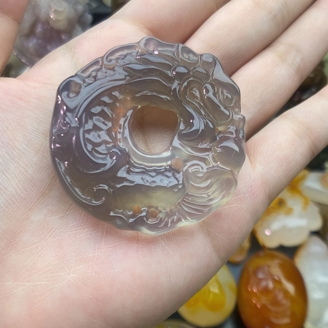 玛瑙/玉髓未镶嵌颈饰