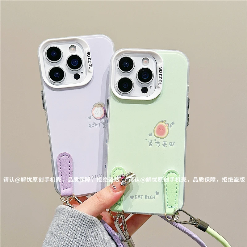 磨砂彩银适用苹果17/iPhone/华为荣耀/OPPO/VIVO/小米手机壳保护