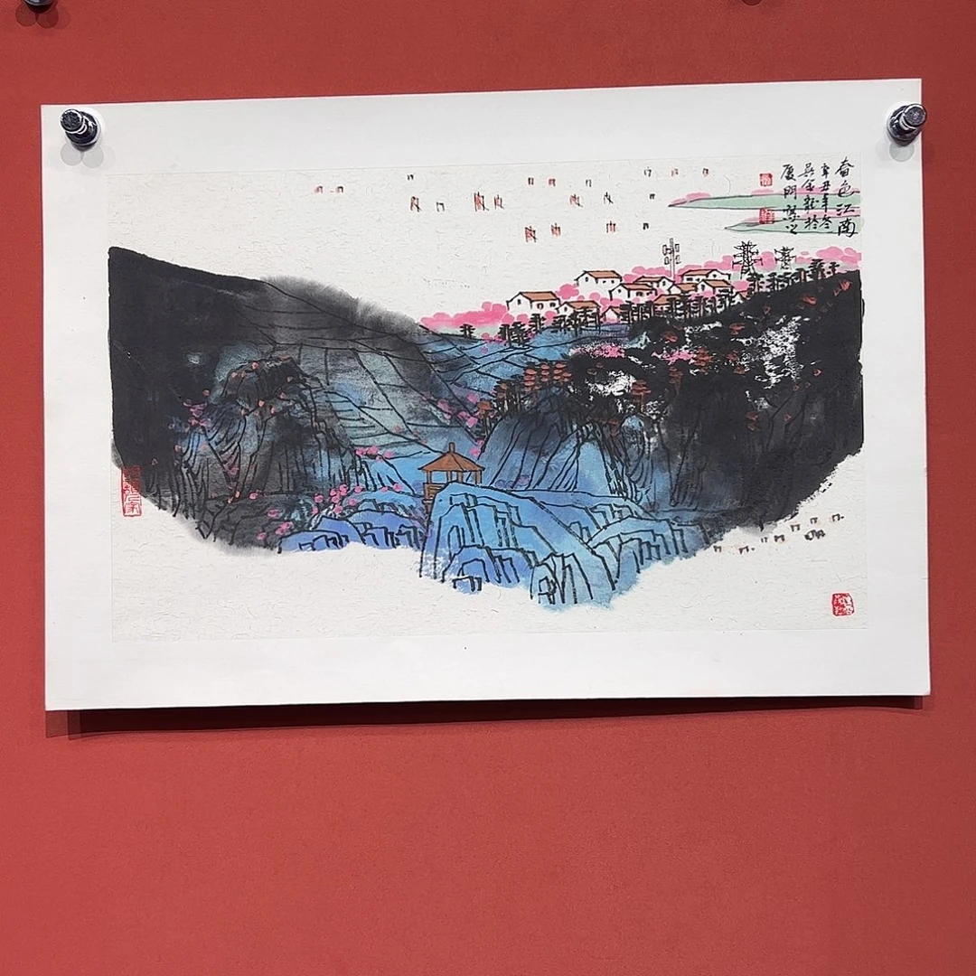 国画吴金龙画家作品