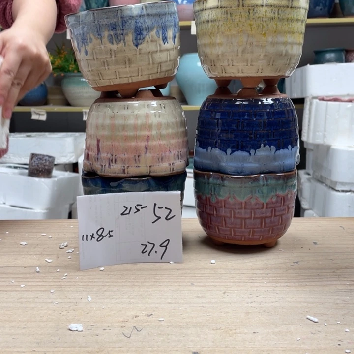 紫砂花盆多肉花盆微瑕52