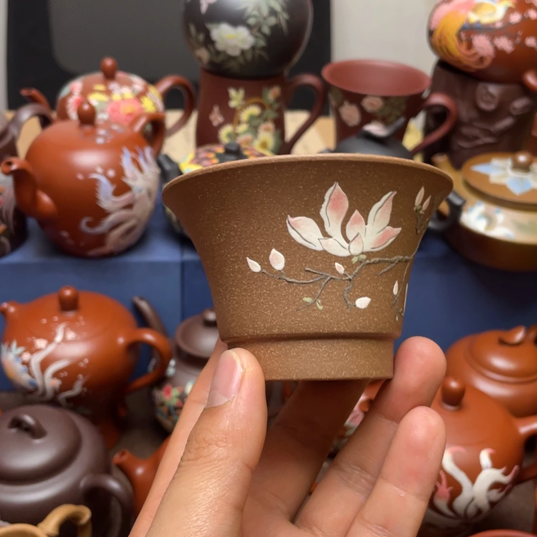 茶杯紫砂紫砂主人杯100cc