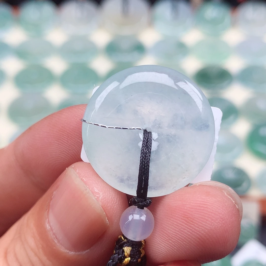 颈饰未镶嵌翡翠24.2-5.3mm