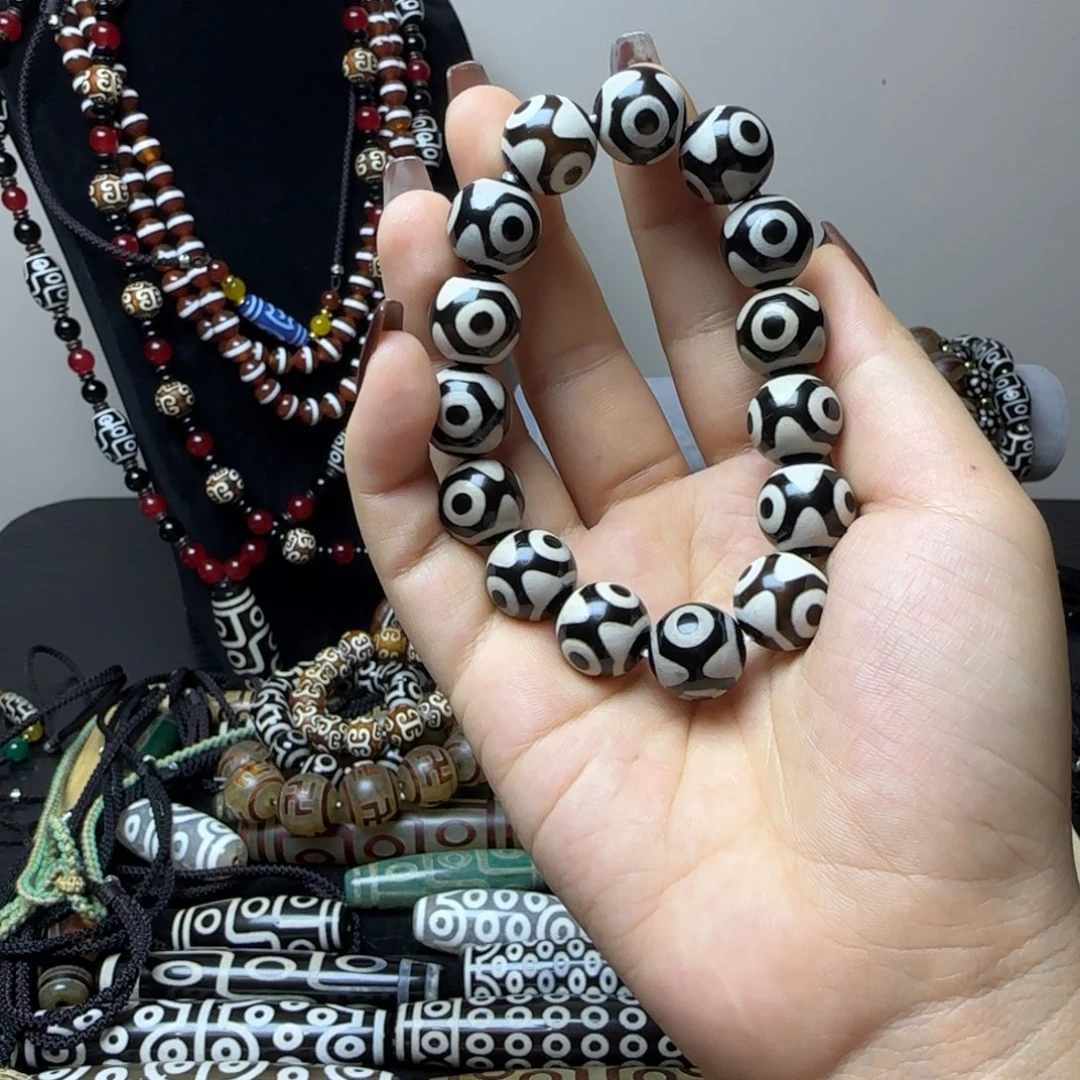 玛瑙/玉髓合金颈饰