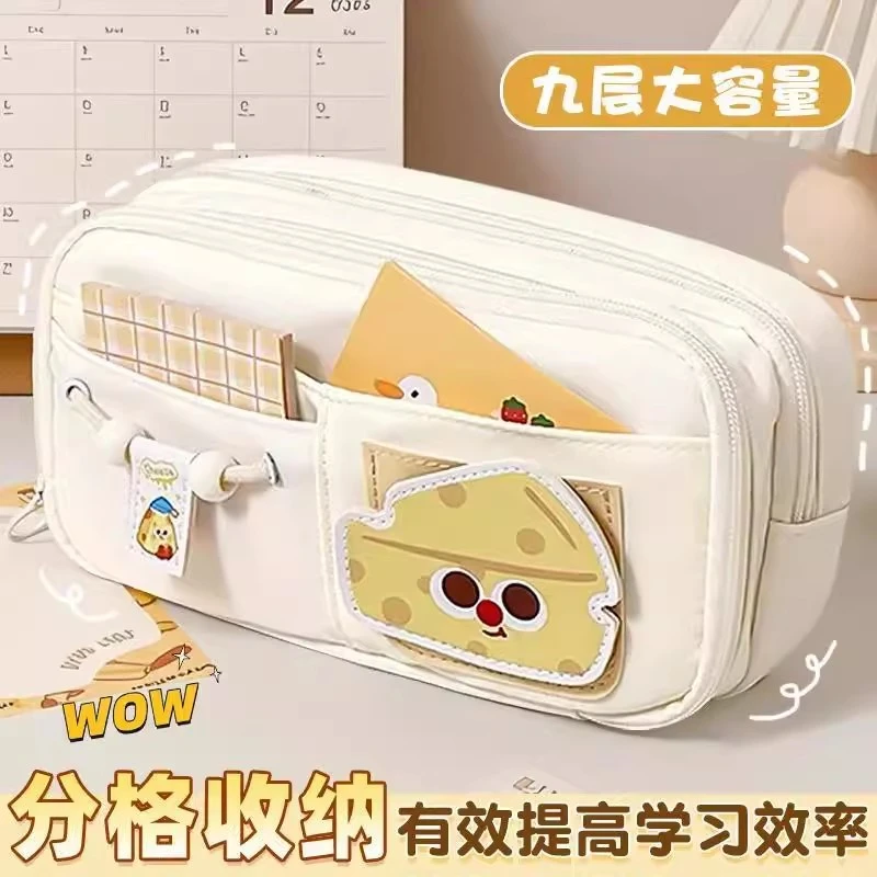 笔袋2025新款可爱大容量高颜值ins风铅笔盒小学生用儿童文具盒LX