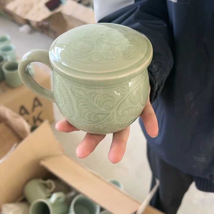 小米茶器龙泉青瓷