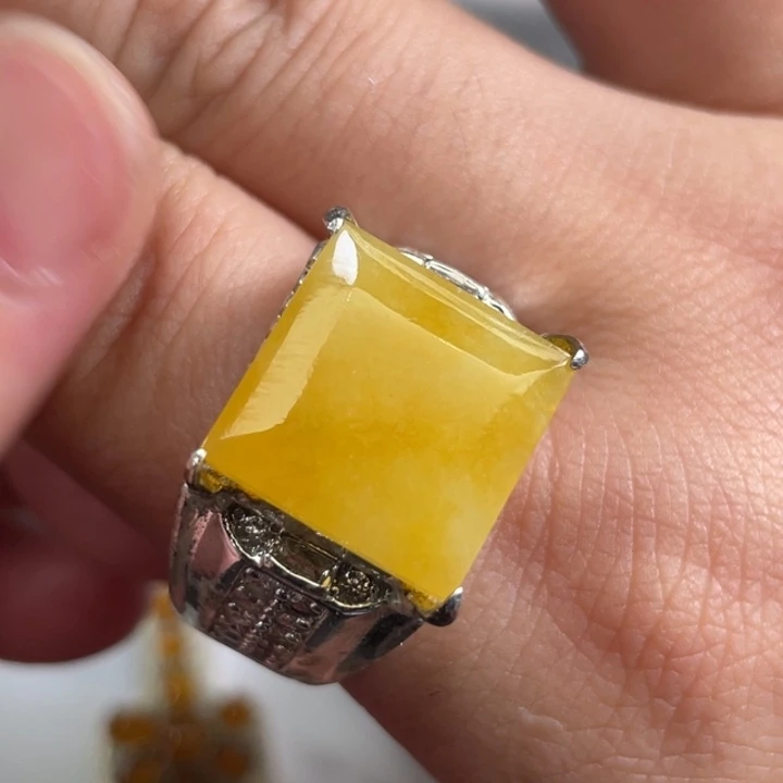 未镶嵌戒指翡翠缅甸天然翡翠