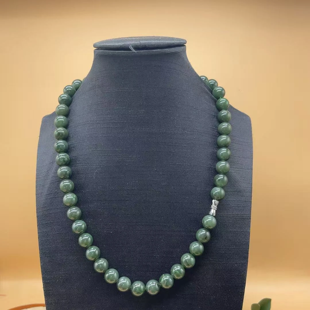 【玉美人曌璞阁】和田玉碧玉项链卡10（多样性发货拍一发一）