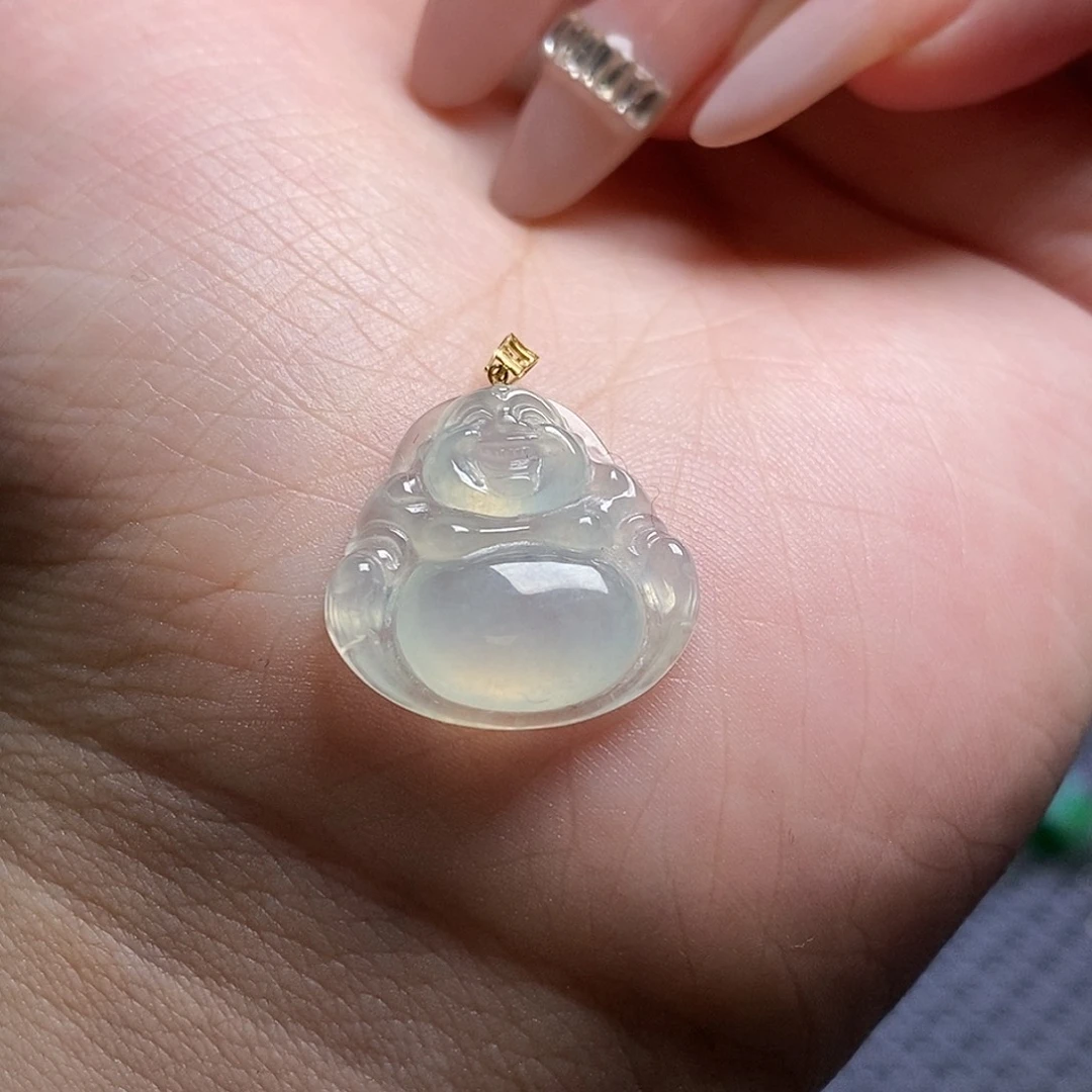 定制翡翠未镶嵌珠子佛公