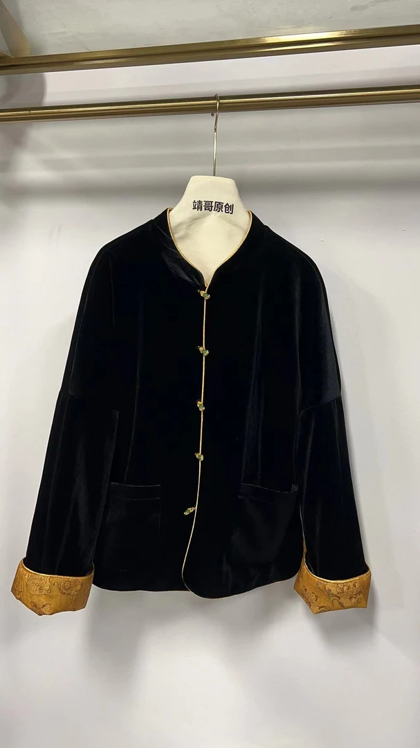 8148新中式开衫上衣外套