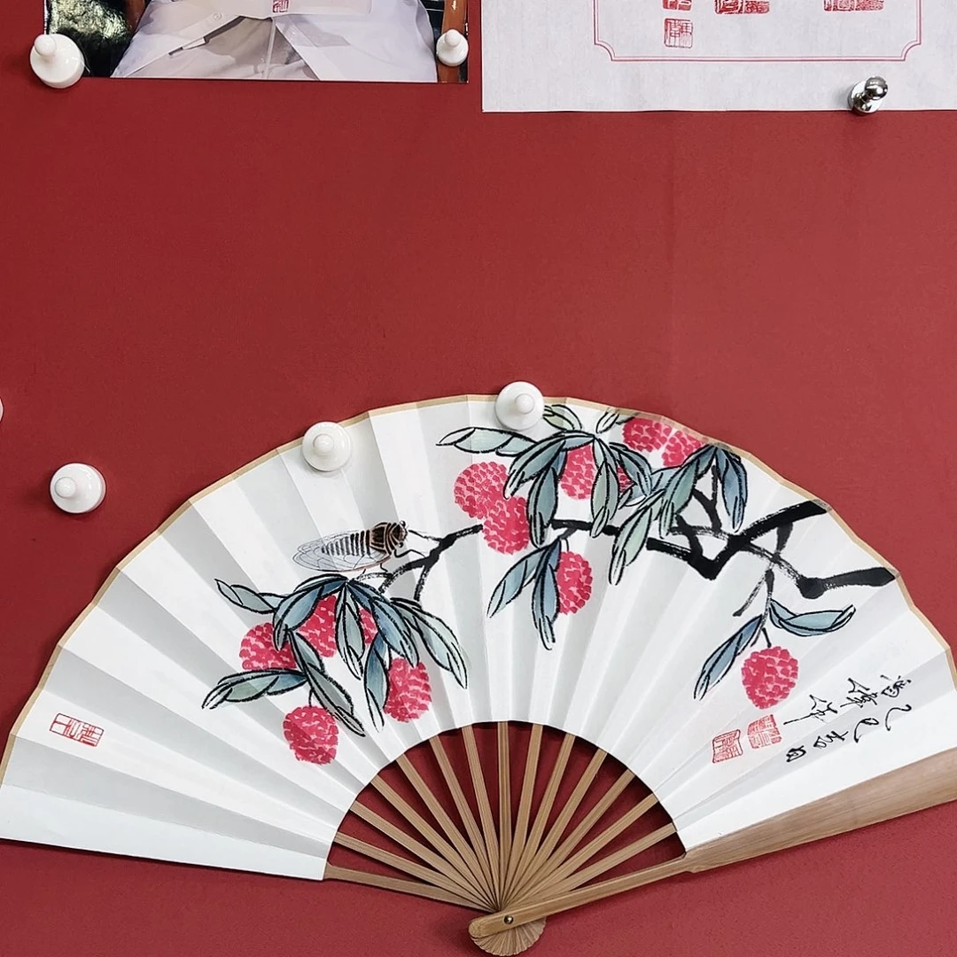 国画冯伟老师亲笔手绘作品慧