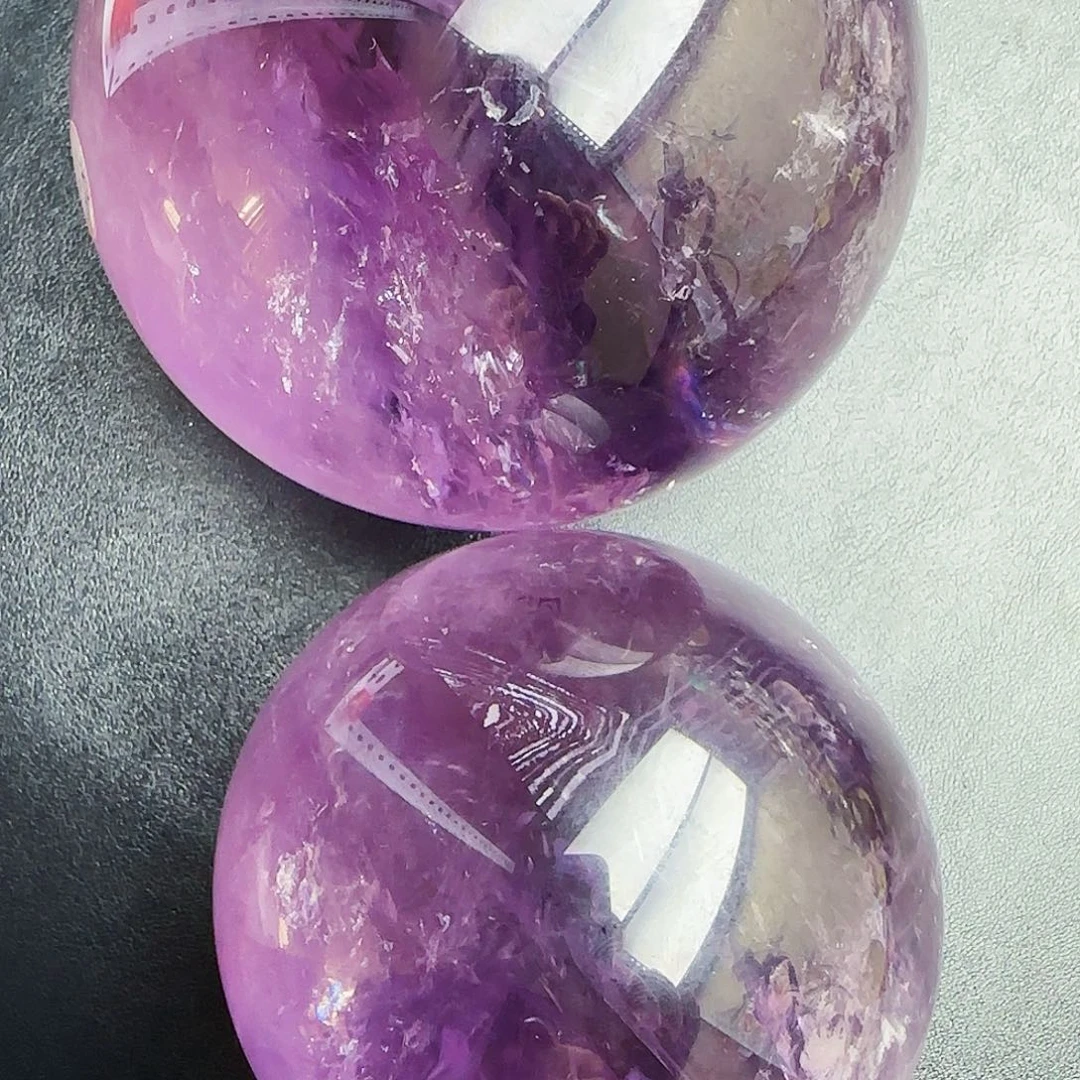 水晶水晶球未镶嵌小*蝎