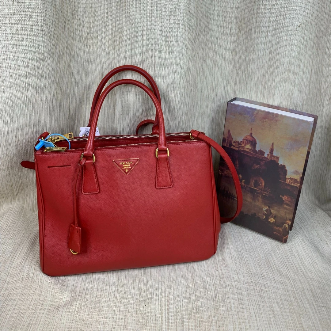 95新 Prada/普拉达 红金杀手包/WJ09111003/1003