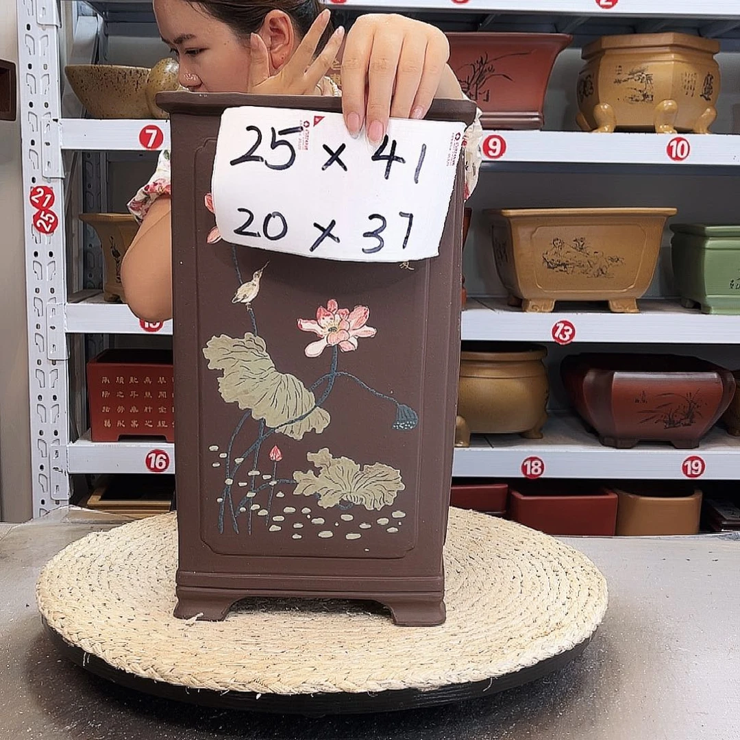 紫砂花盆紫砂花盆