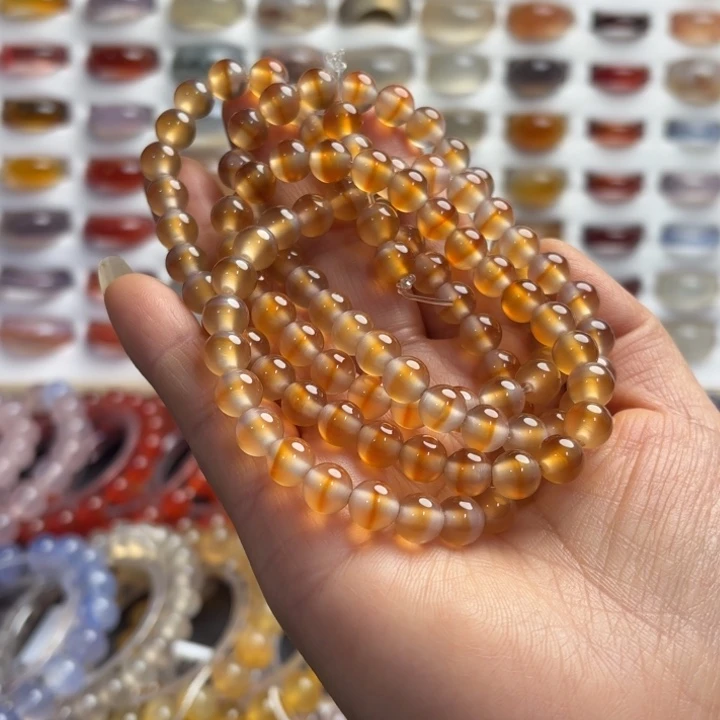 玛瑙/玉髓未镶嵌手链