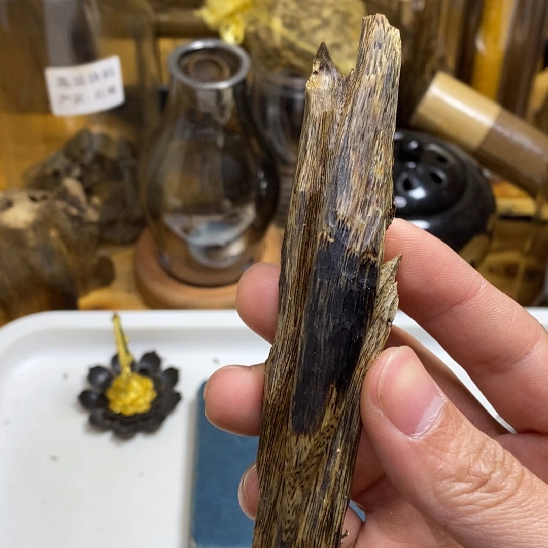 沉香高油香薰乌身沉水19克