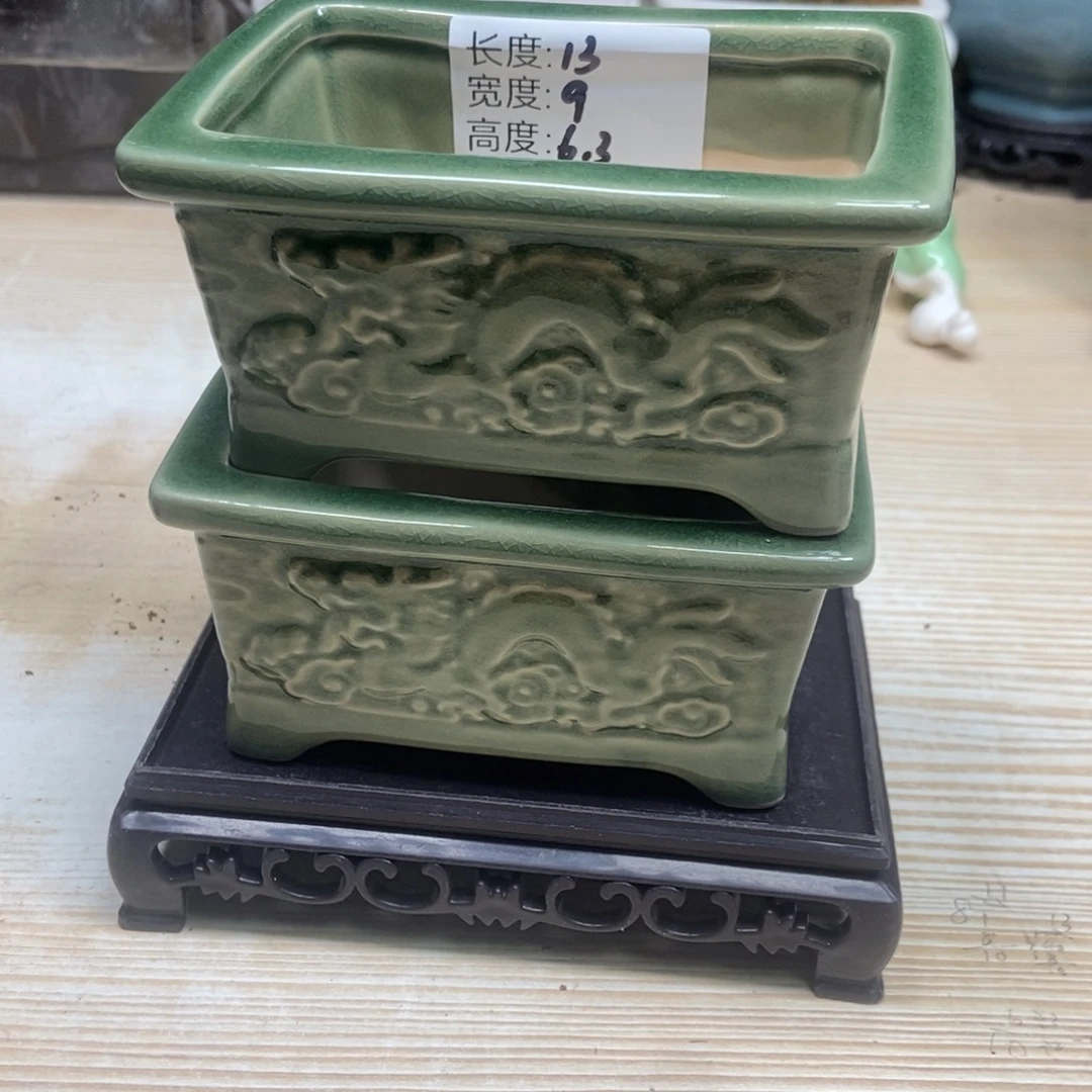 瓷片陶瓷花盆陶瓷艺术