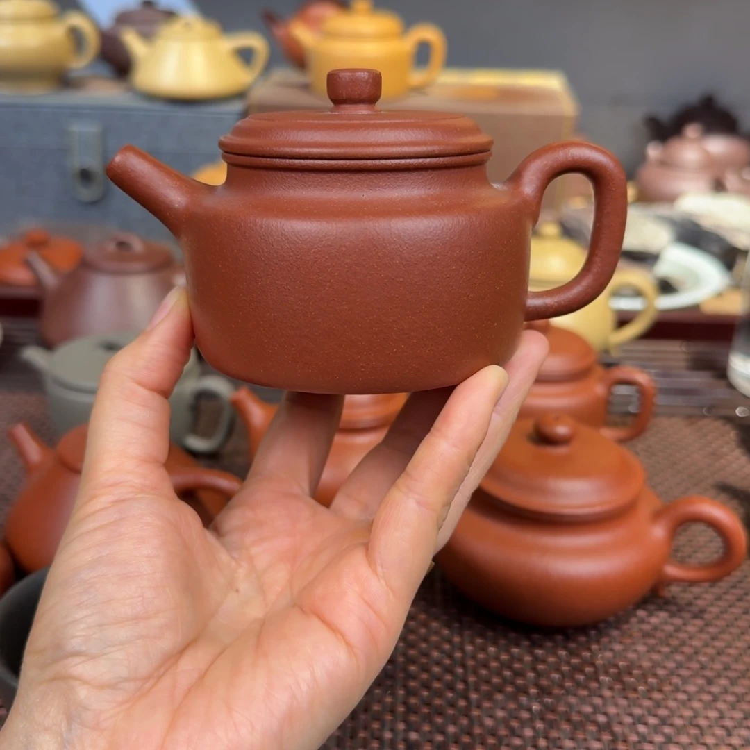 段泥茶壶降坡200毫升左右
