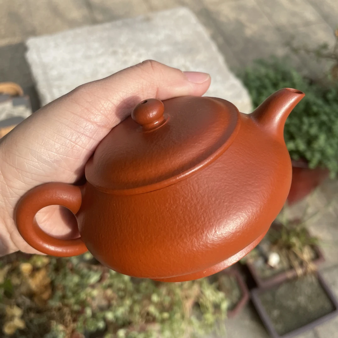 明炉壶200CC全手工赵庄朱泥