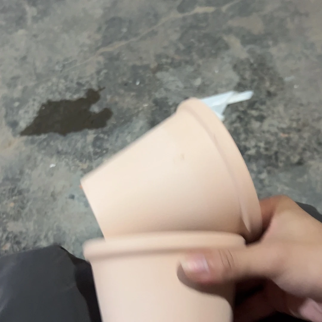 白云土新斗盆13口11高2个【微瑕】