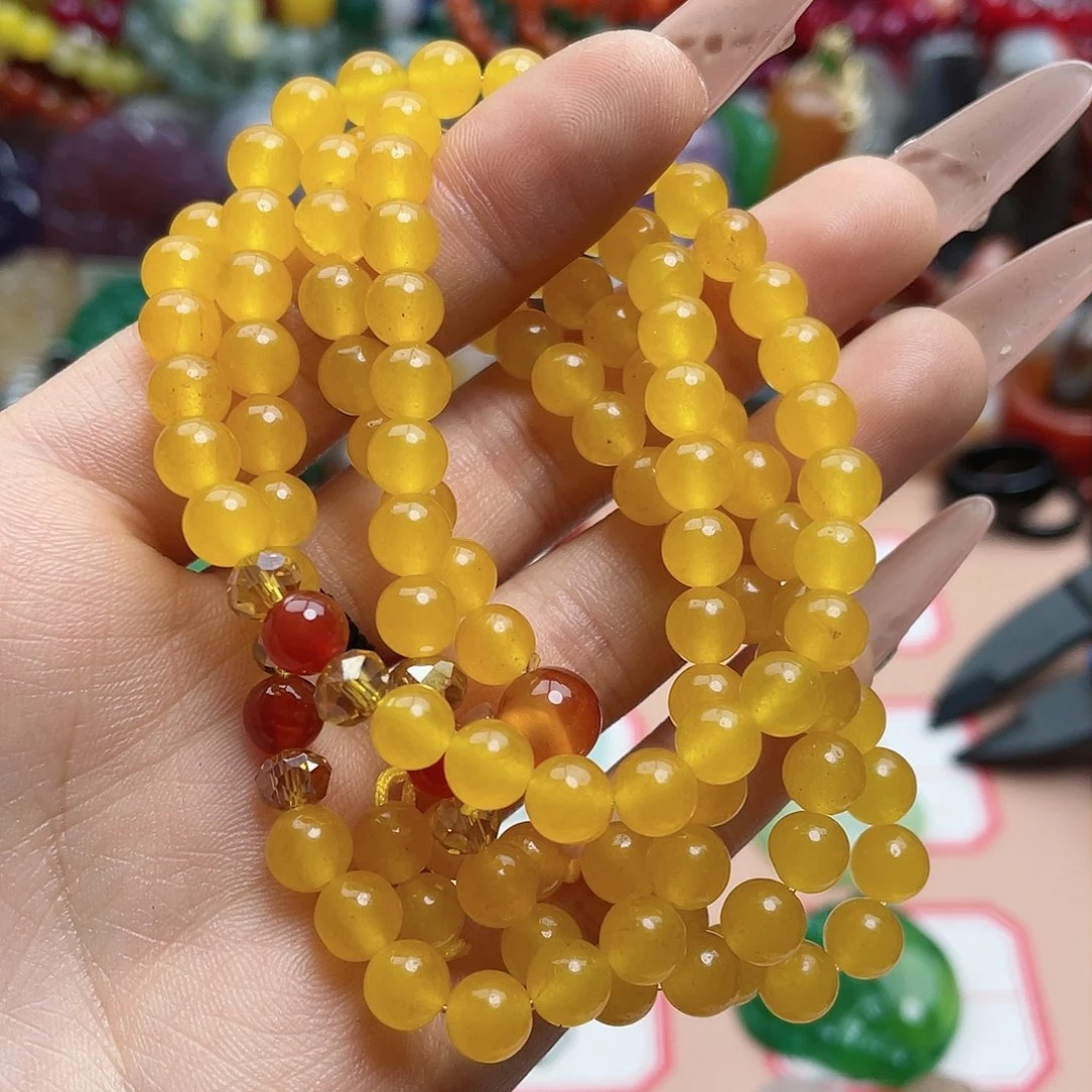玛瑙/玉髓颈饰合金酷*