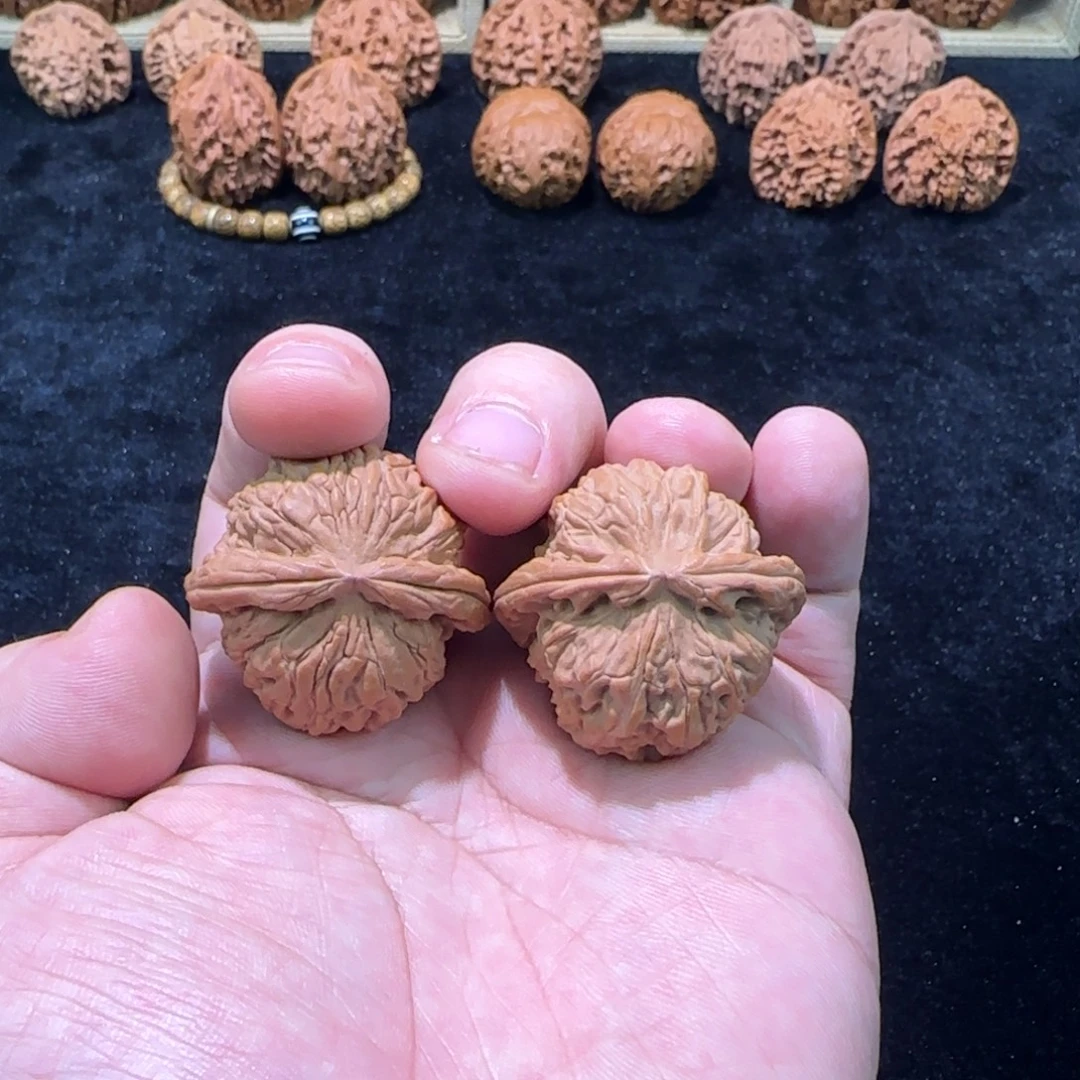 把件文玩核桃36球白