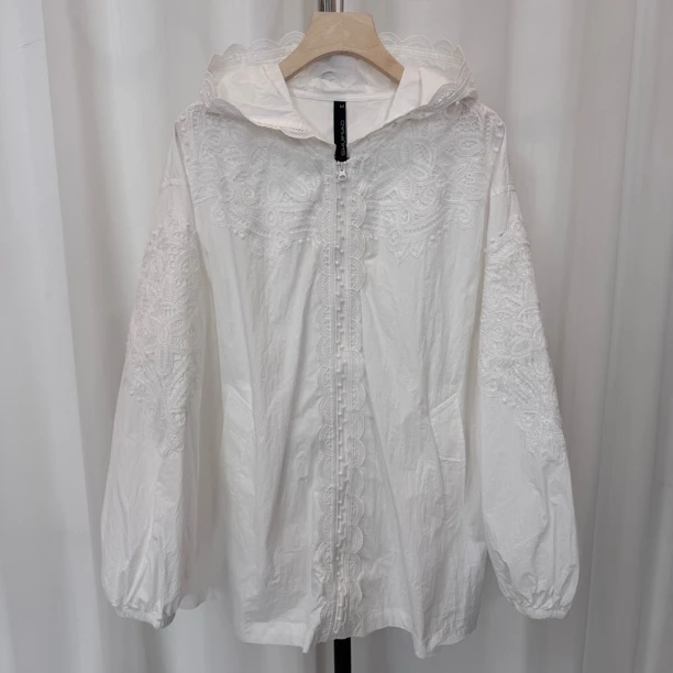 水淼26春新款2148-一手长花边外套