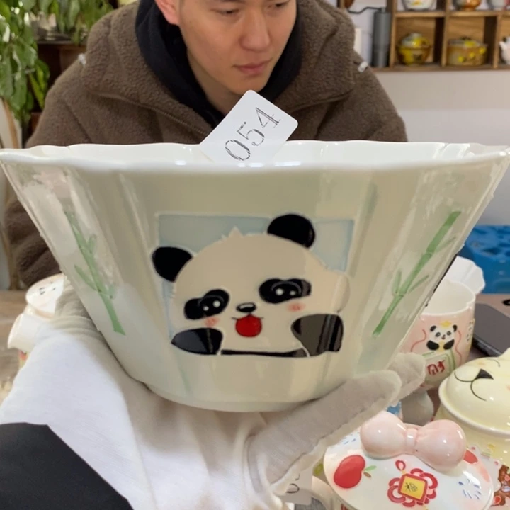 杯景德镇釉下彩手绘