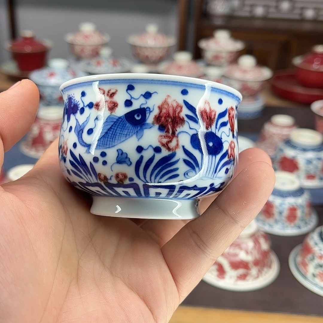 景德镇陶瓷青花釉里红