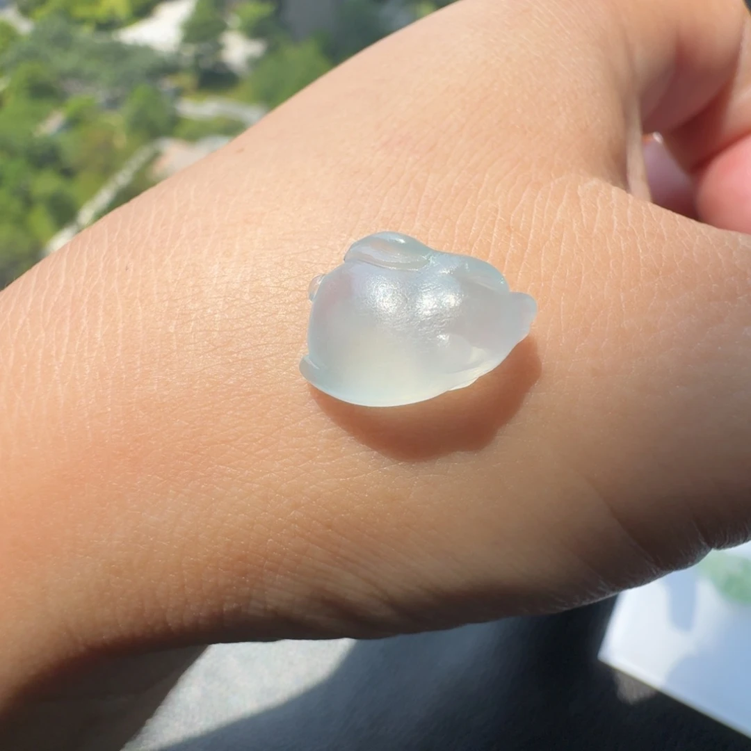 未镶嵌定制翡翠冰种小萌宠
