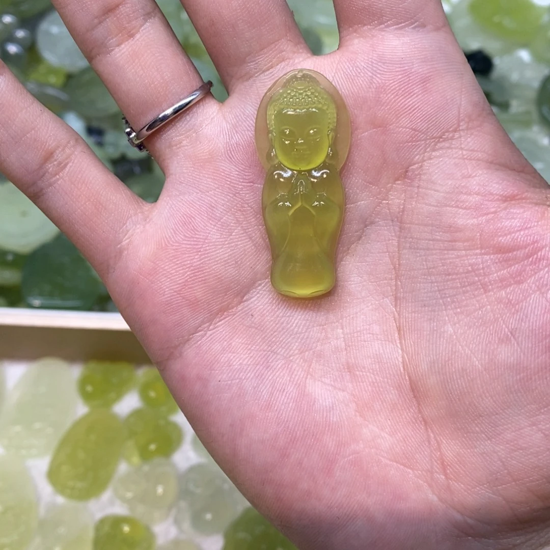 岫玉未镶嵌吊坠(不含链)
