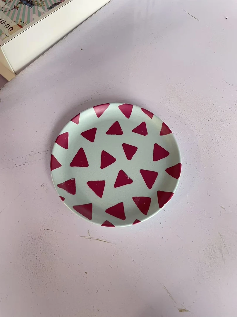 福如乐日本环保童趣竹纤维防摔餐盘（多样性发一）