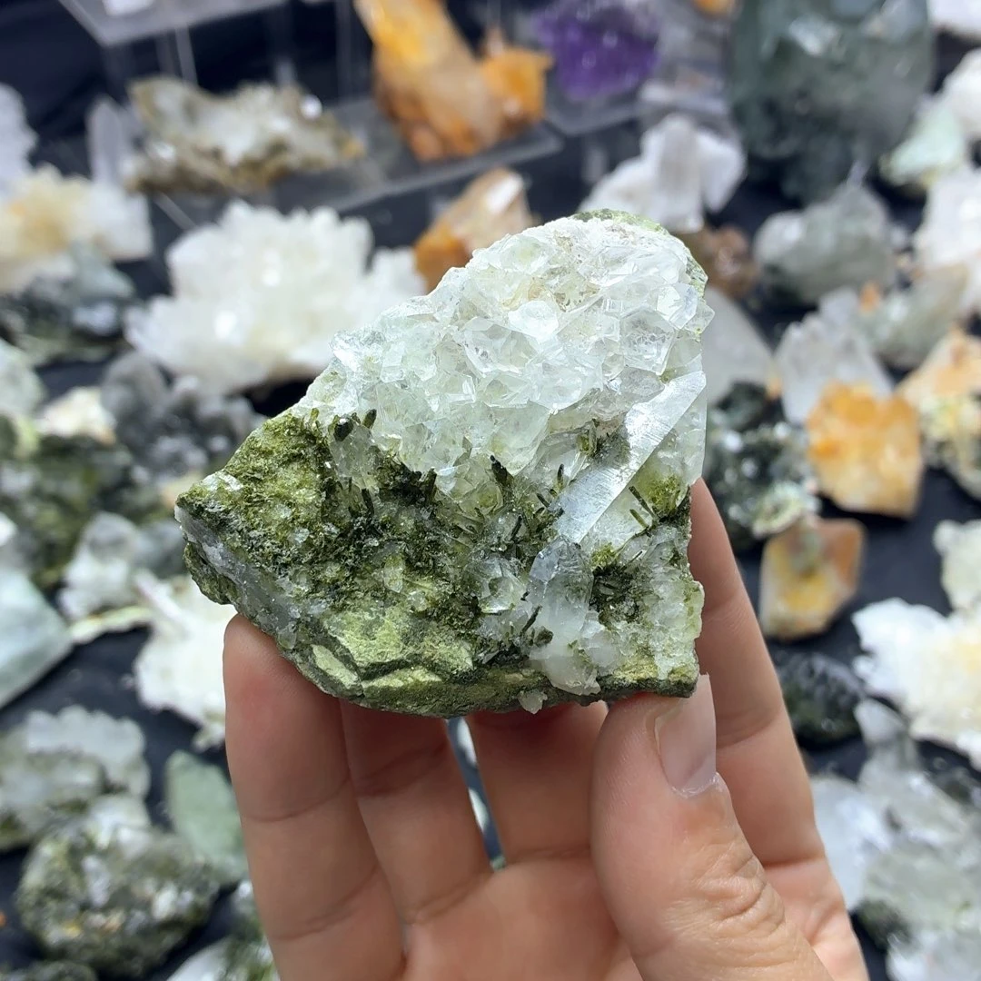 石材冰片绿帘超透花园