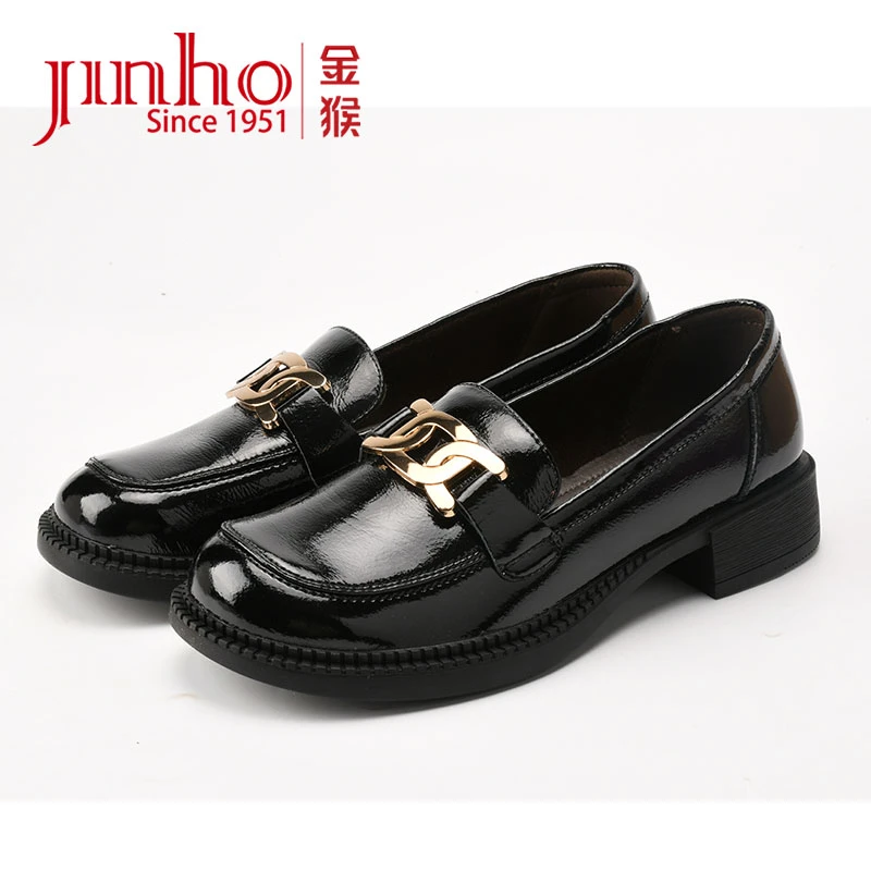 Jinho/金猴【微瑕样品，介意勿拍】时尚舒适女乐福鞋550661A-8