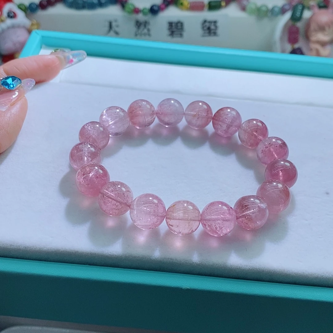 碧玺手链未镶嵌12mm左右