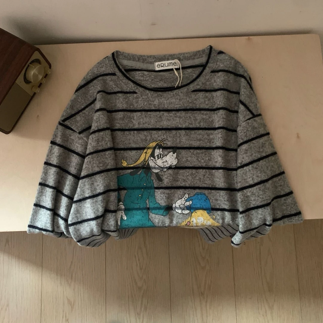 9718高飞条纹羊羊软糯打底