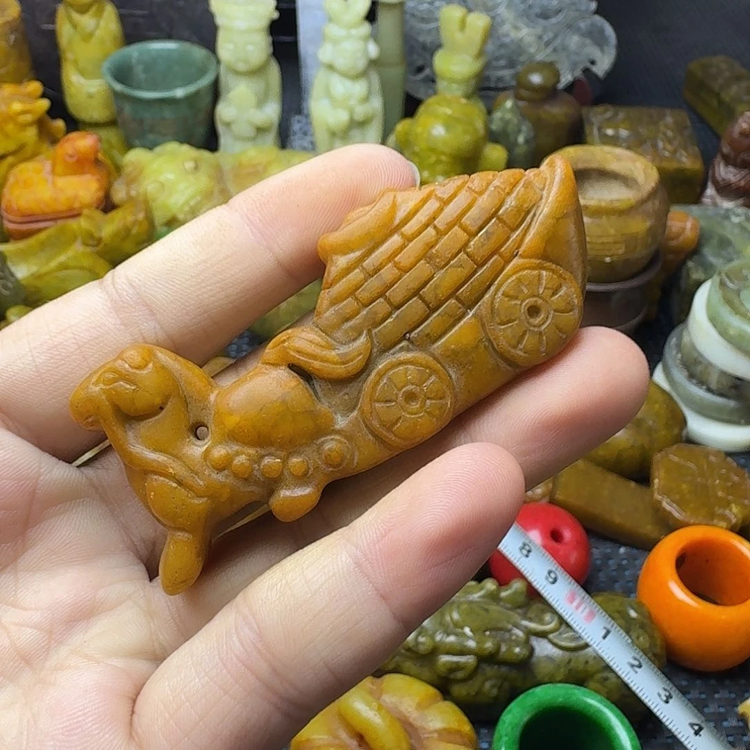 白玉菩提吊坠。。。