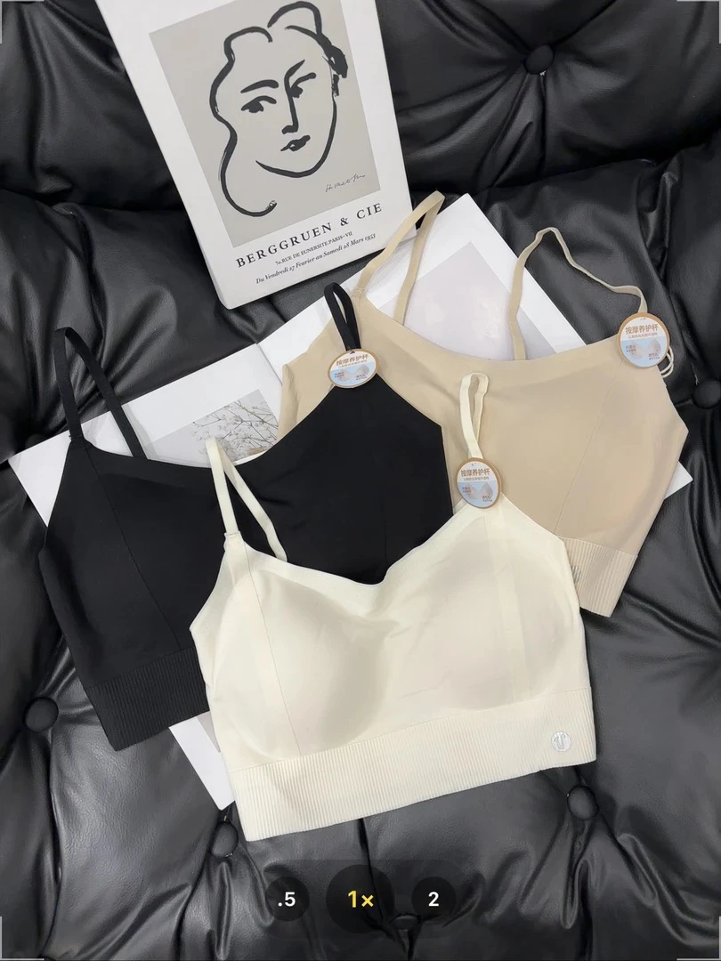 【七安倩】裸感无痕美背抹胸2921