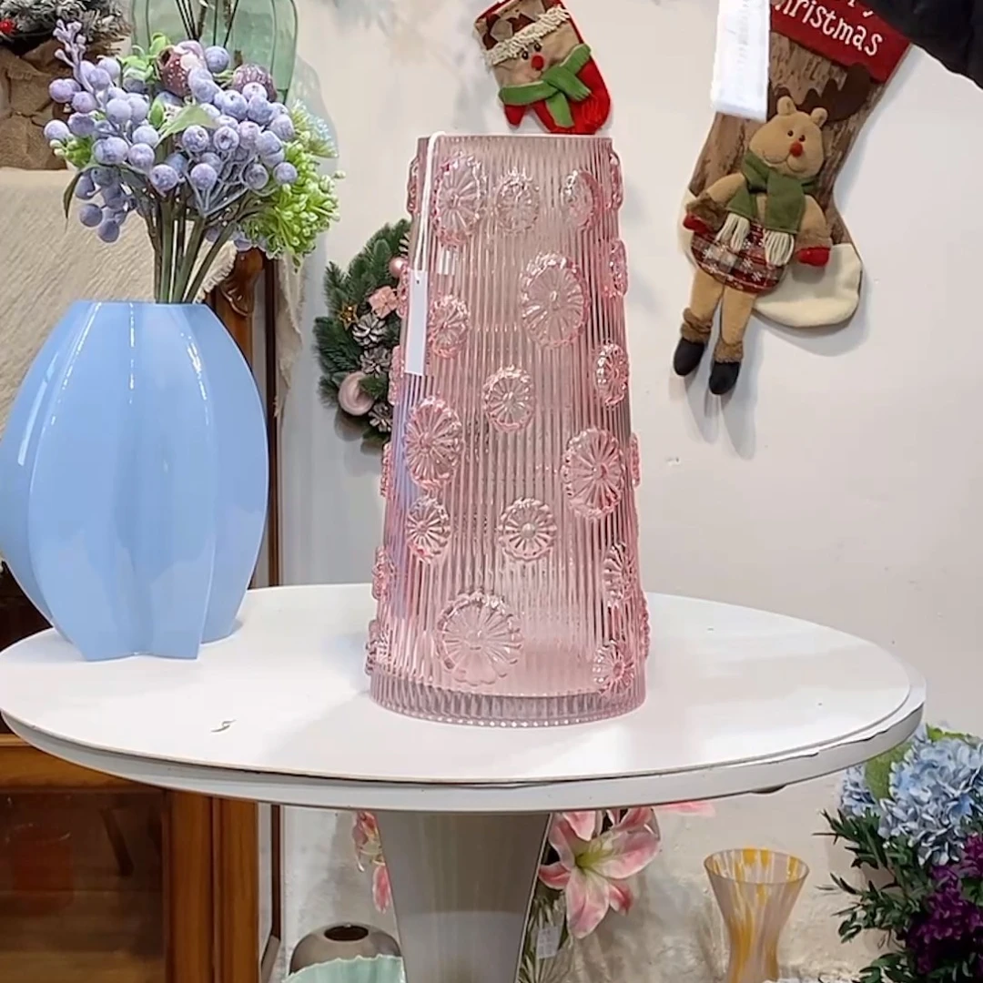 喷色口8.5高28.5花瓶