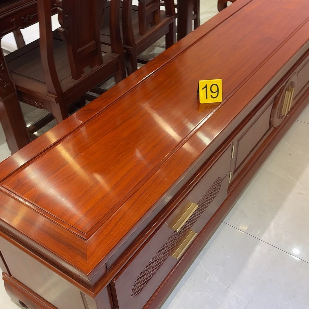 花梨木类端景台海*电视柜2.4米