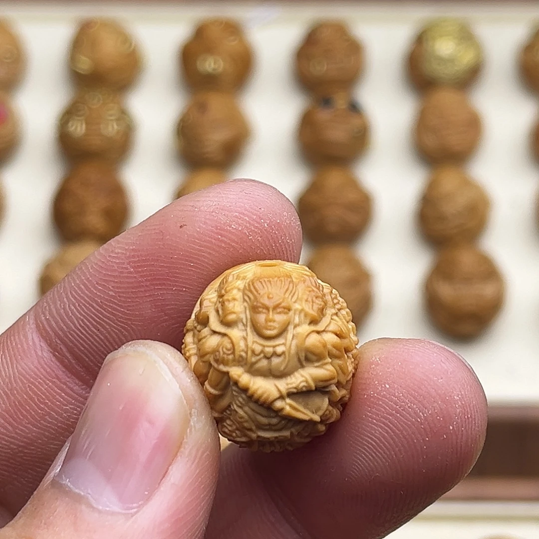 猴头核桃吊坠哪吒闹海17