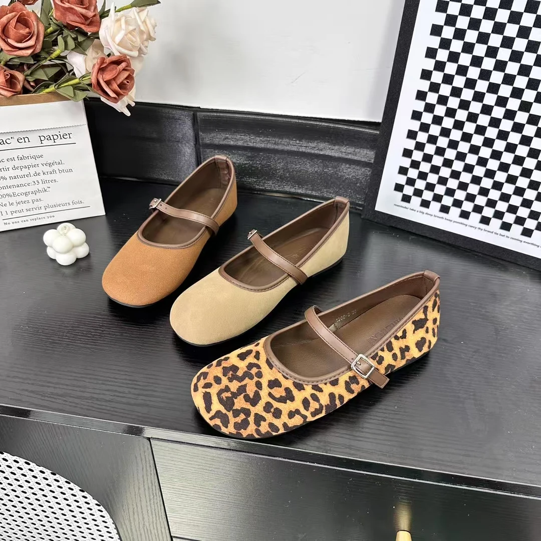 夏季新款时尚休闲女鞋百搭圆头小单鞋舒适平底鞋冷粘工艺1366-3