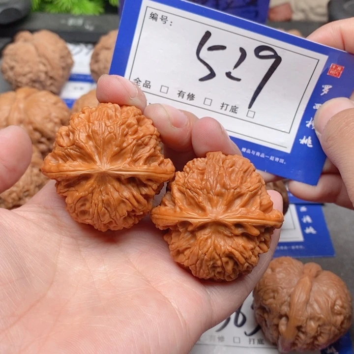 把件桃核42苹果园529号牌