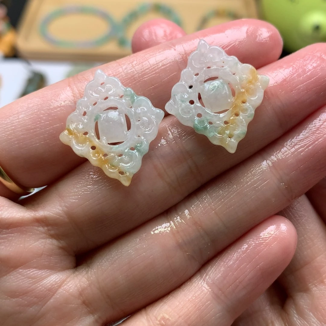 定制翡翠未镶嵌花片