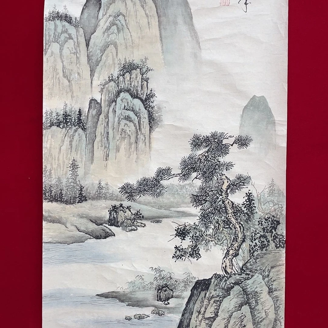 国画凌行志手绘国画
