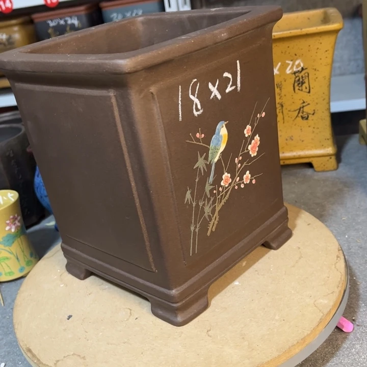 花盆紫砂紫砂花盆