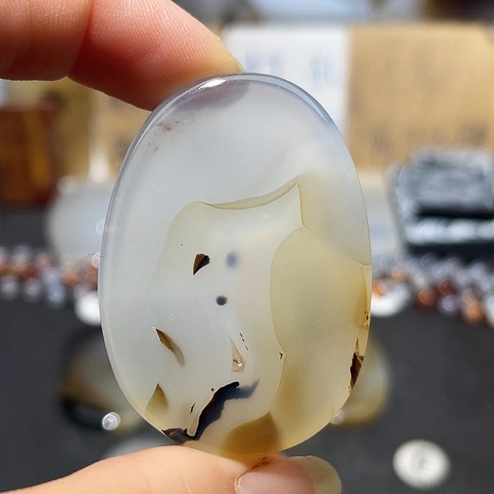 玛瑙/玉髓未镶嵌吊坠(不含链)