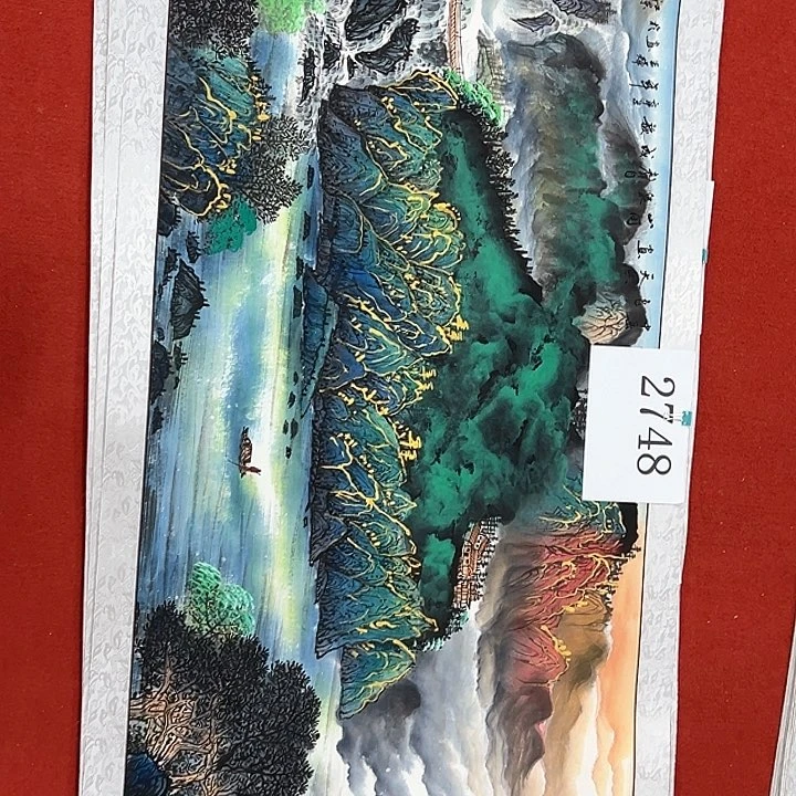 国画新年愿望希望所有人身体健康